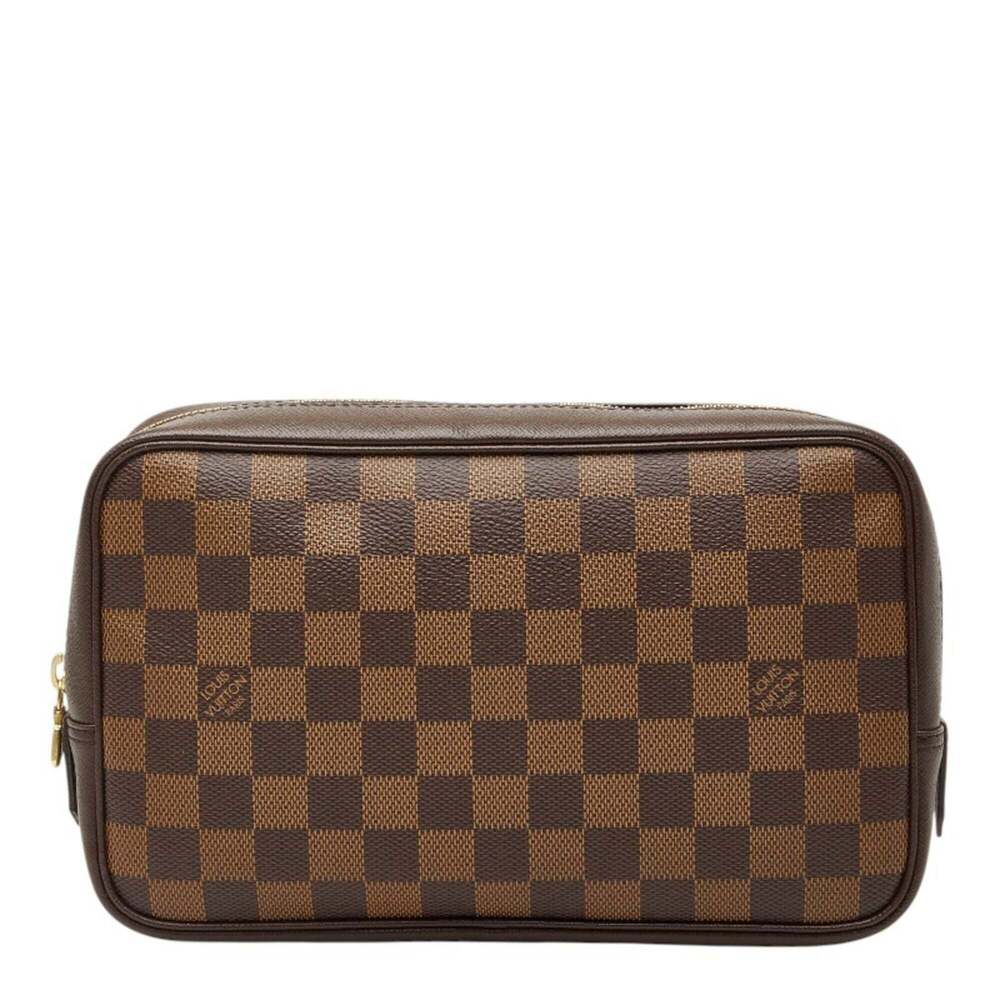 LOUIS VUITTON Brown Damier Pouch - Picture 1 of 12